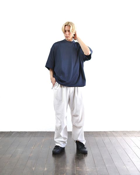 イズネス 24SS BALLOON DOUBLE LAYERED MESH SHORT SLEEVE T-SHIRT style 2024.4.13