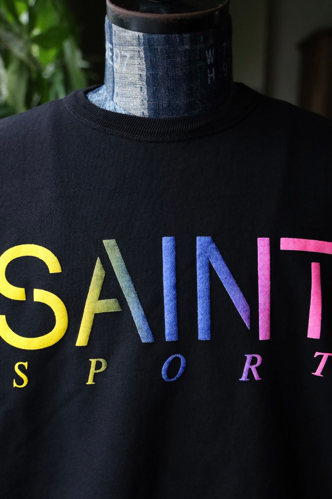 セントマイケル Tシャツ SAINT SPORT CREW NECK SWET(SM-HR1-0000-044)BLACK★9月27日(土)発売！