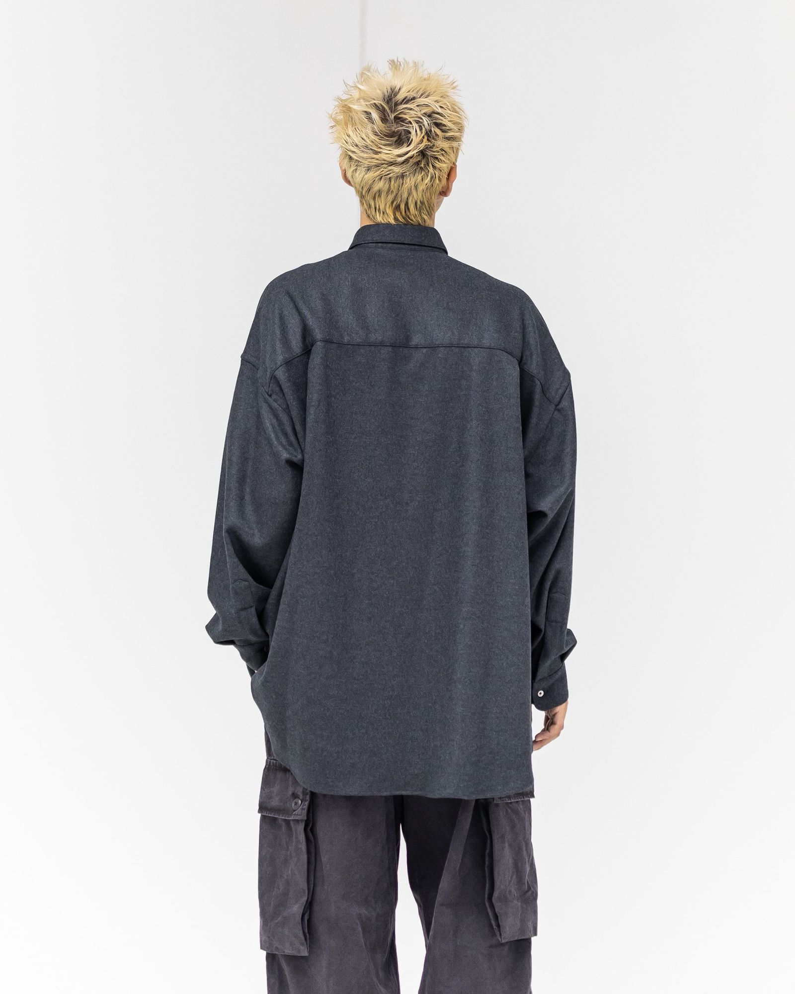 Graphpaper Wool Smooth Flannel Oversized Regular Collar Shirt 10月4日(土)新作発売！