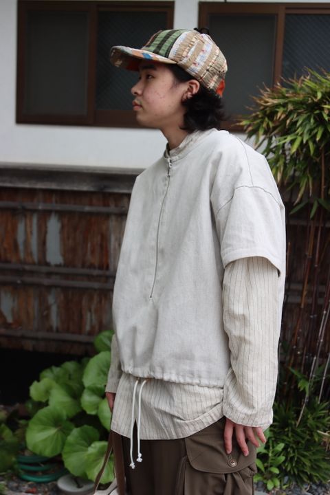 SEEALL ZIP PULLOVER JACKET(SAU23 TP181) mix style. 2022.04.18.