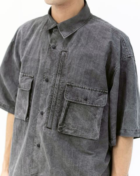 is-ness Pigment-Dyed Short-Sleeve Shirt 新作発売！