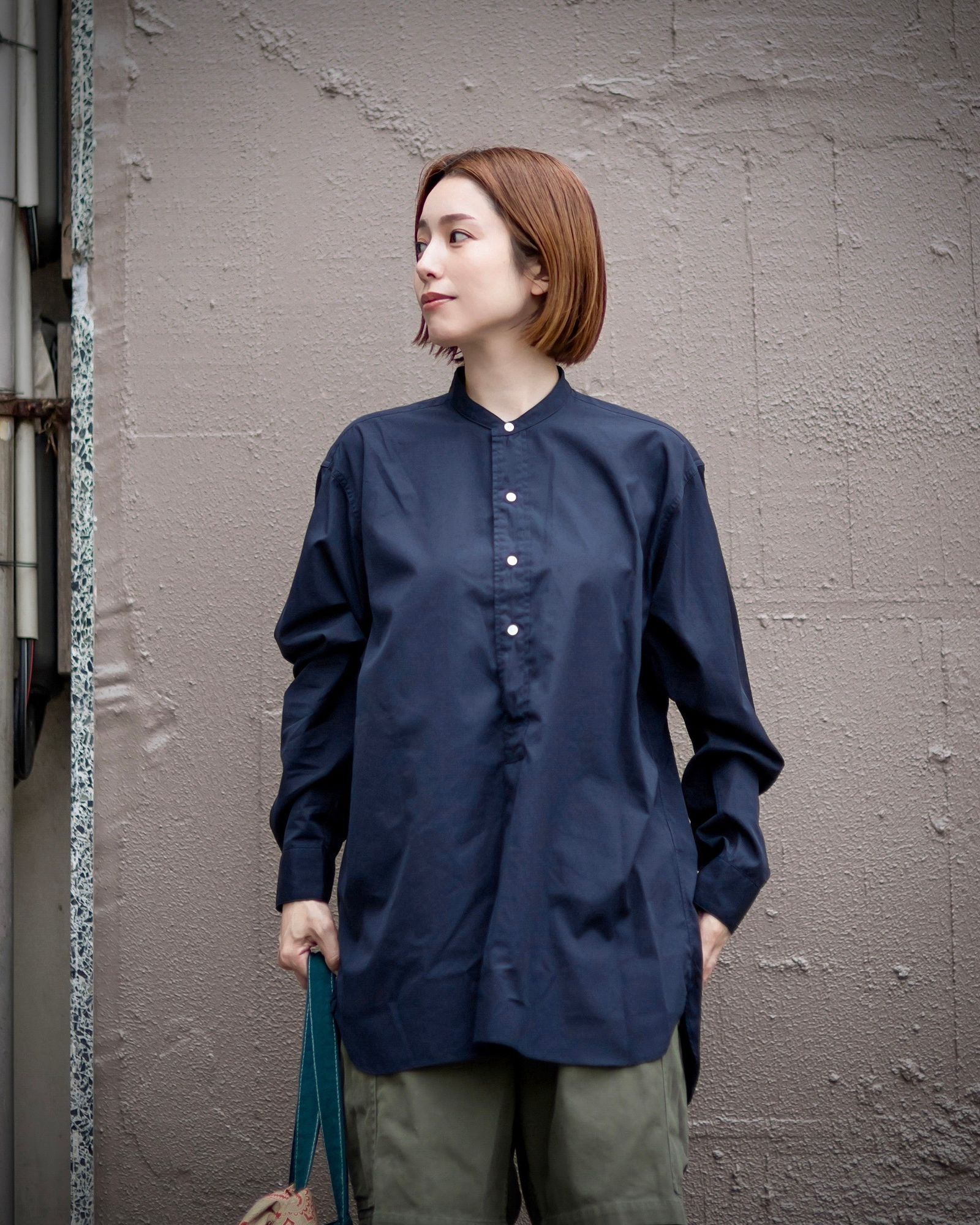 Pullover Shirt(24AAP-02-05H)NAVY