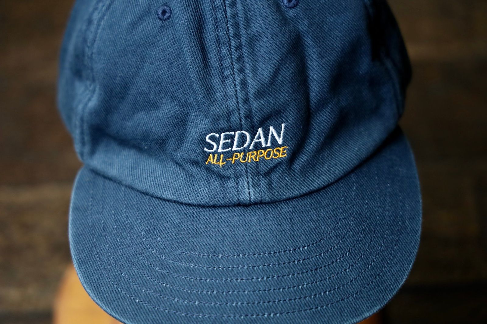 セダンオールパーパス FW25 OG Logo Vintage Washed Cap(SD25F-CP02) Navy