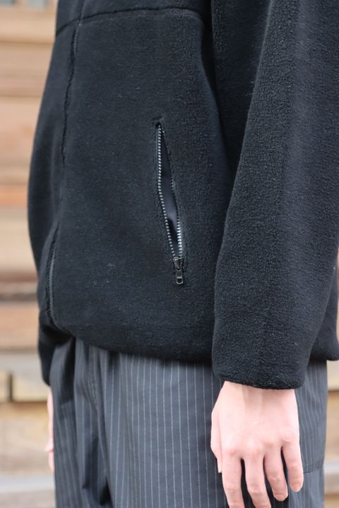 Graphpaper Wool Boa Zip-Up Blouson(GU213-70206B) style.2021.11.21