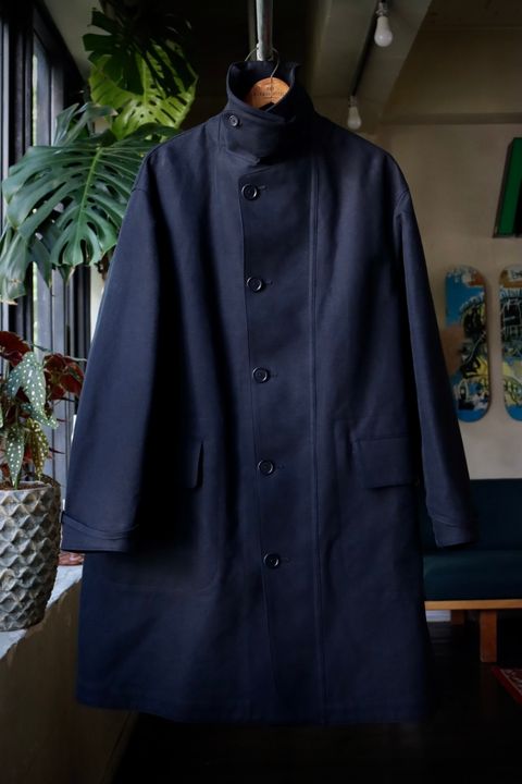 アプレッセ23AW モーターサイクルコート Motorcycle Half Coat(23AAP-01-16H)NAVY☆8月12日(土)発売！