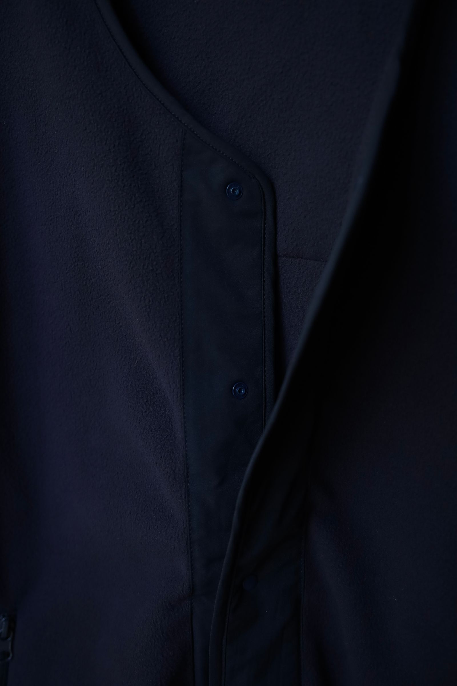 フレッシュサービス SYNTHETIC FLEECE CARDIGAN(FSC243-30093)NAVY