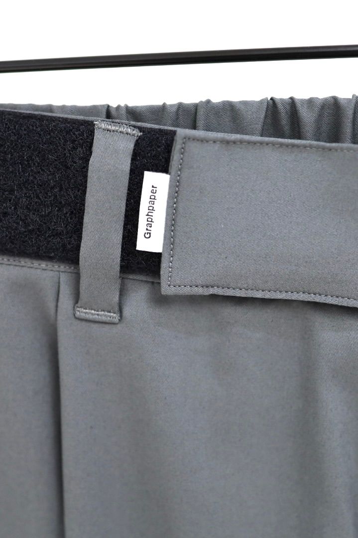 グラフペーパー Solotex Twill Wide Chef Pants(GM262-40005B)GRAY☆5月30日発売！