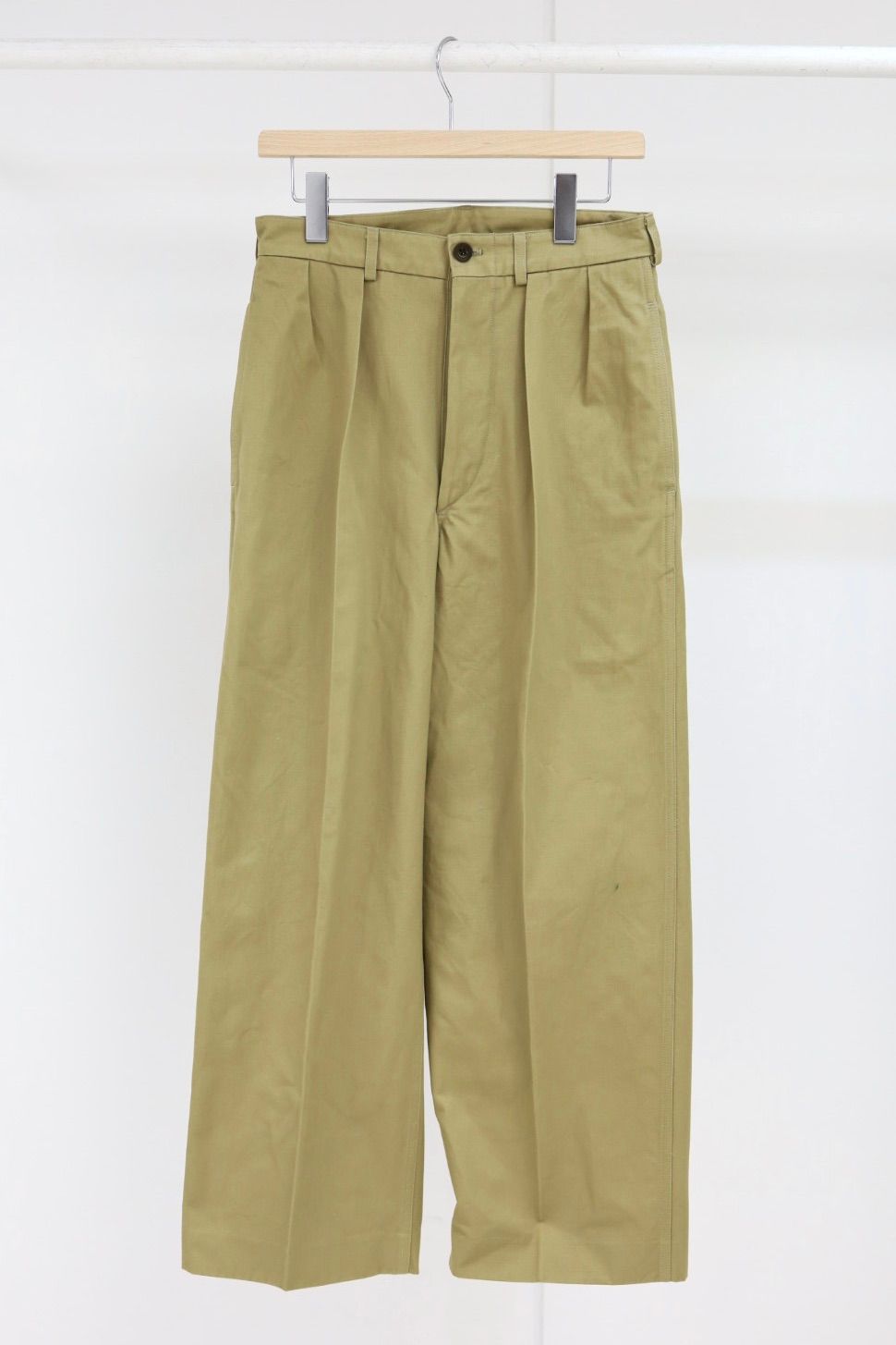 blurhms ROOTSTOCK ブラームスルーツストック 26SS 52 Wide Chino Pants (bROOTS26S7)Beige