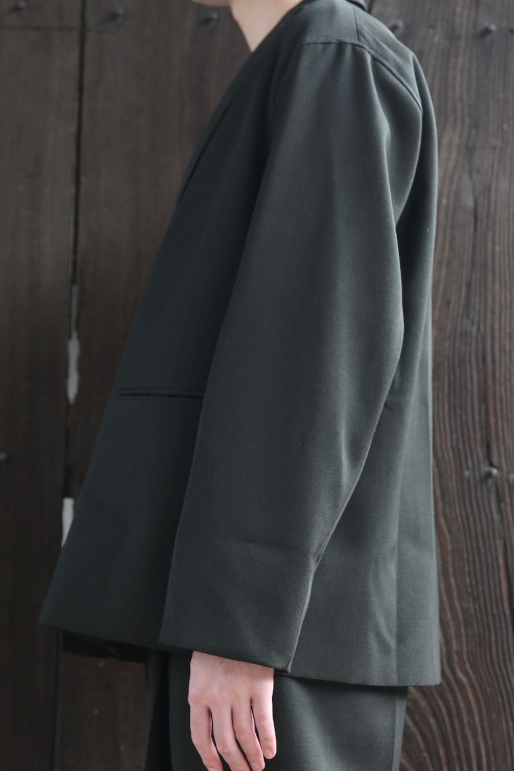 blurhms Wool Surge Cardigan Jacket(BHS21F006) style.2021.7.18