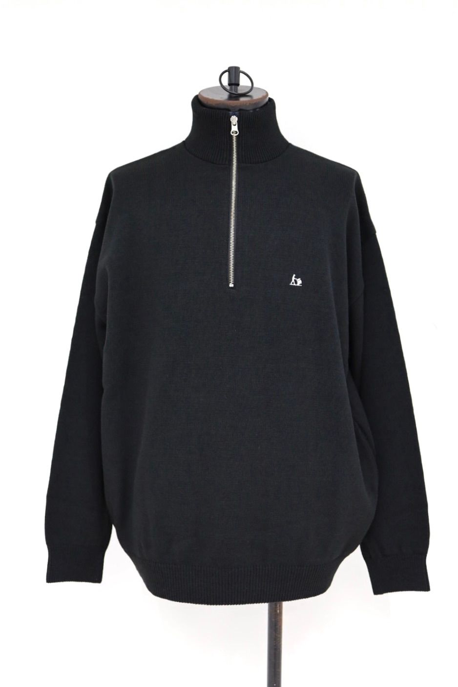 フレッシュサービス 26AW THERMAL JERSEY HARF ZIP KNIT(FSC263-80009)BLACK☆10月17日(土)新作発売！