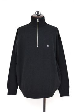 フレッシュサービス 26AW THERMAL JERSEY HARF ZIP KNIT(FSC263-80009)BLACK☆10月17日(土)新作発売！