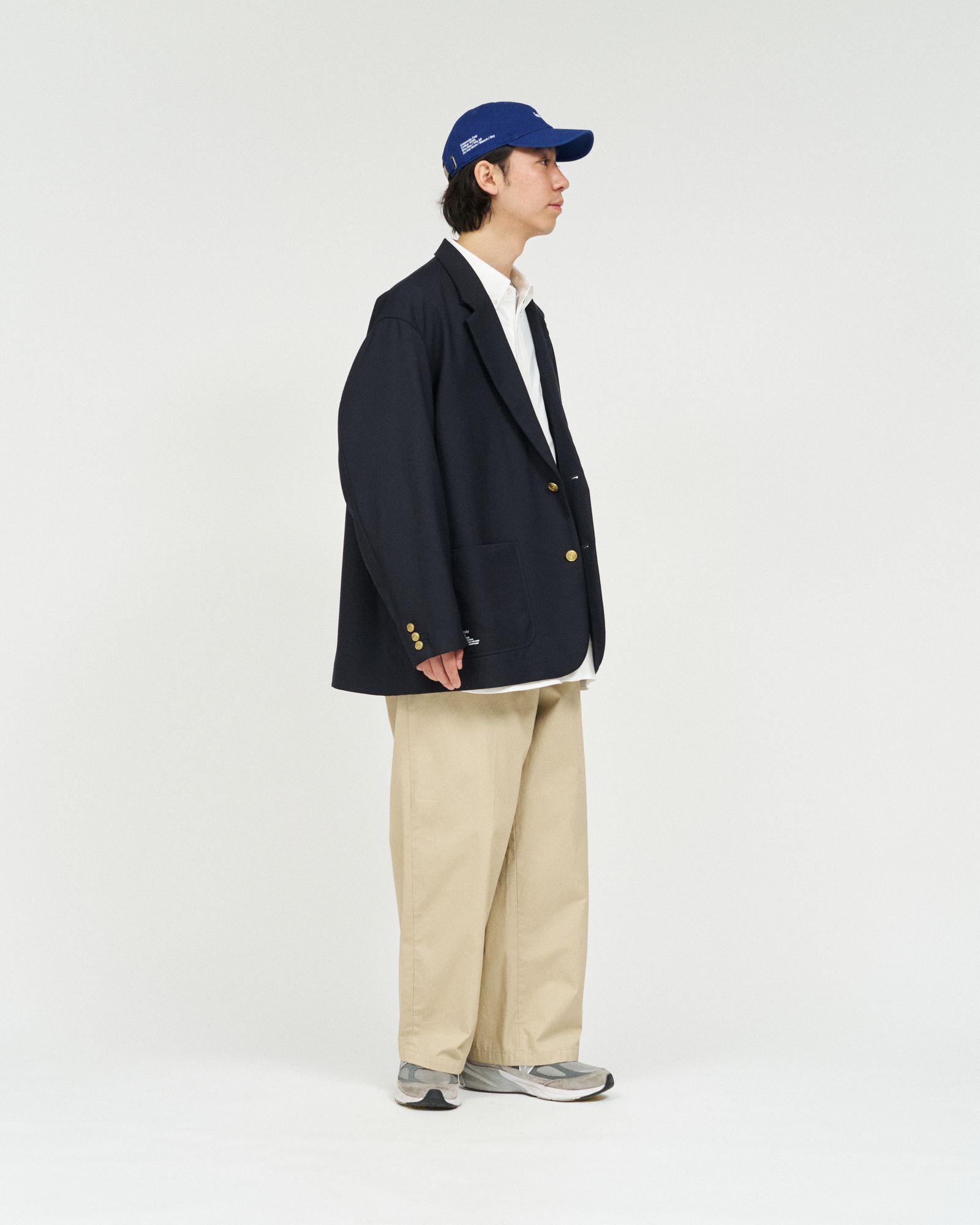 フレッシュサービス WOOL SERGE COLLEGE BLAZER (FSC261-10212)NAVY★2月14日(土)発売