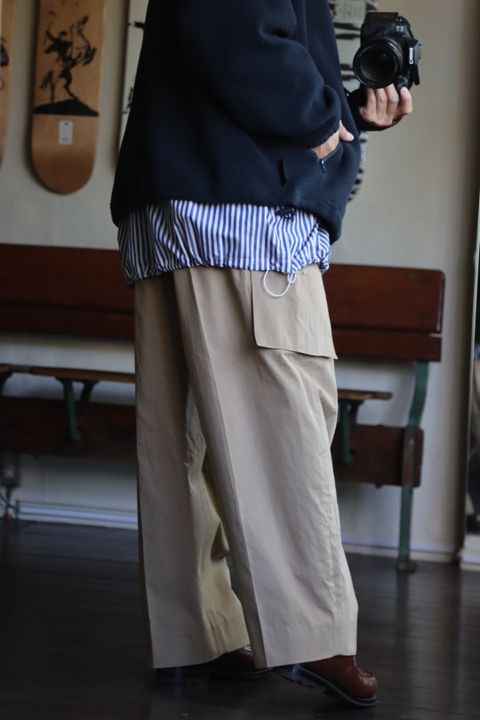 FreshService CORPORATE STRIPE ANORAK SHIRTスタイル.11.1.