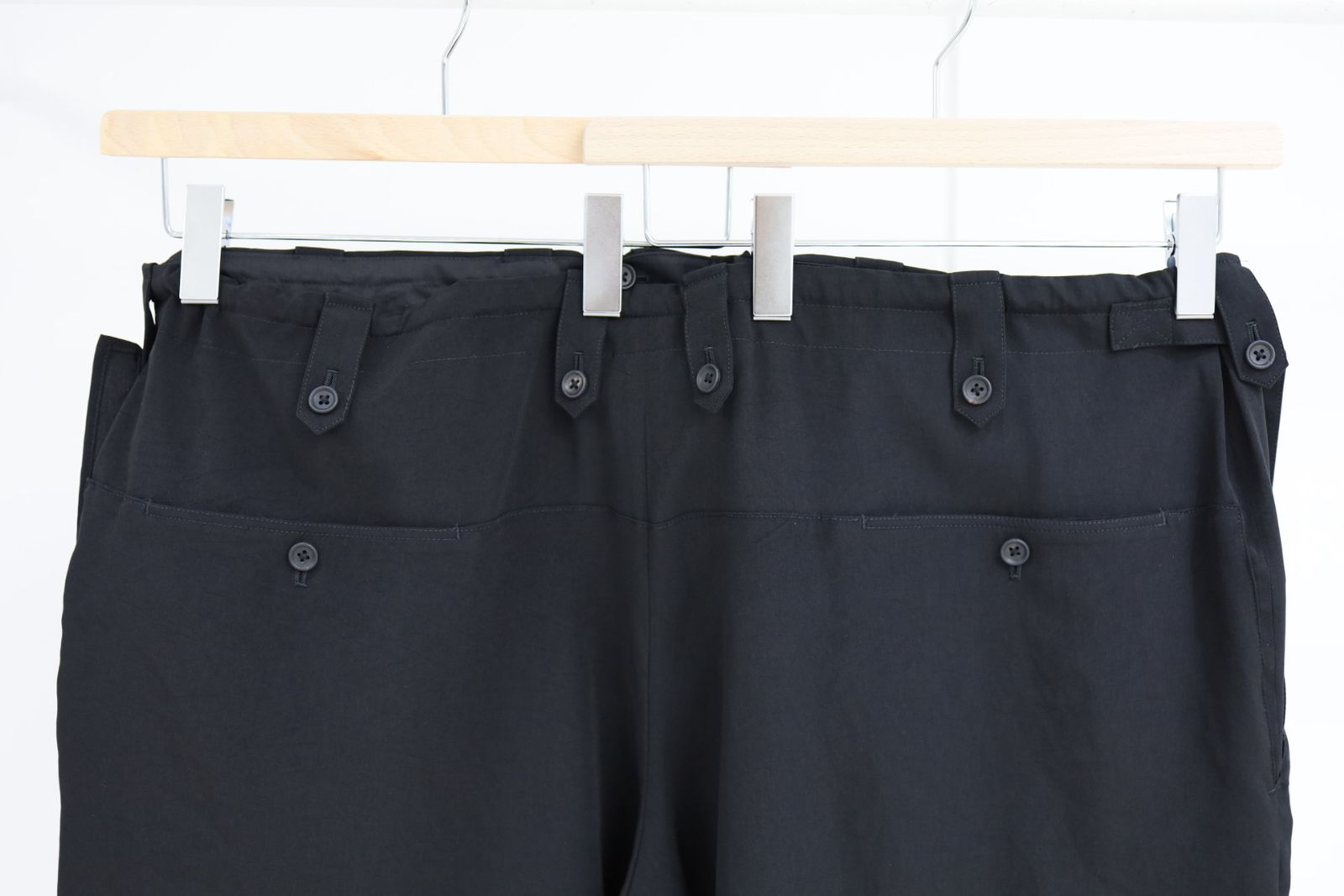 ヨウジヤマモト ドレープ布付きハーフパンツ(HK-P34-500)☆新作発売！