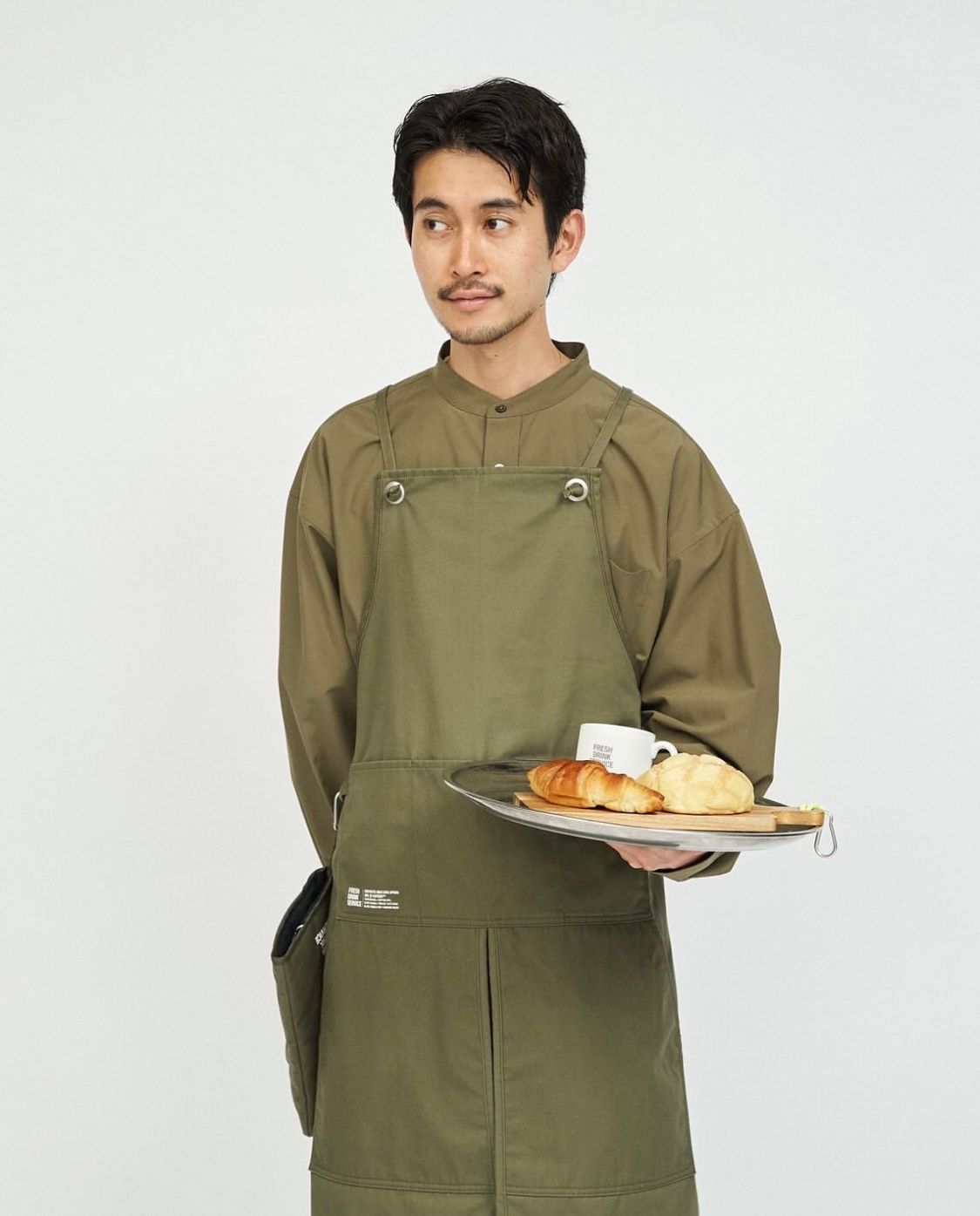 フレッシュサービス  FDS_CORPORATE UNIFORM APRON(FDS252-99087)KAHKI