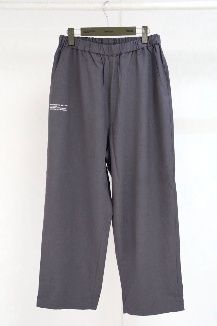 ReFresh!Service. SYNTHETIC WOOL TRACK SUIT(FSR263-60068)GRAY☆9月19日(土)新作発売！