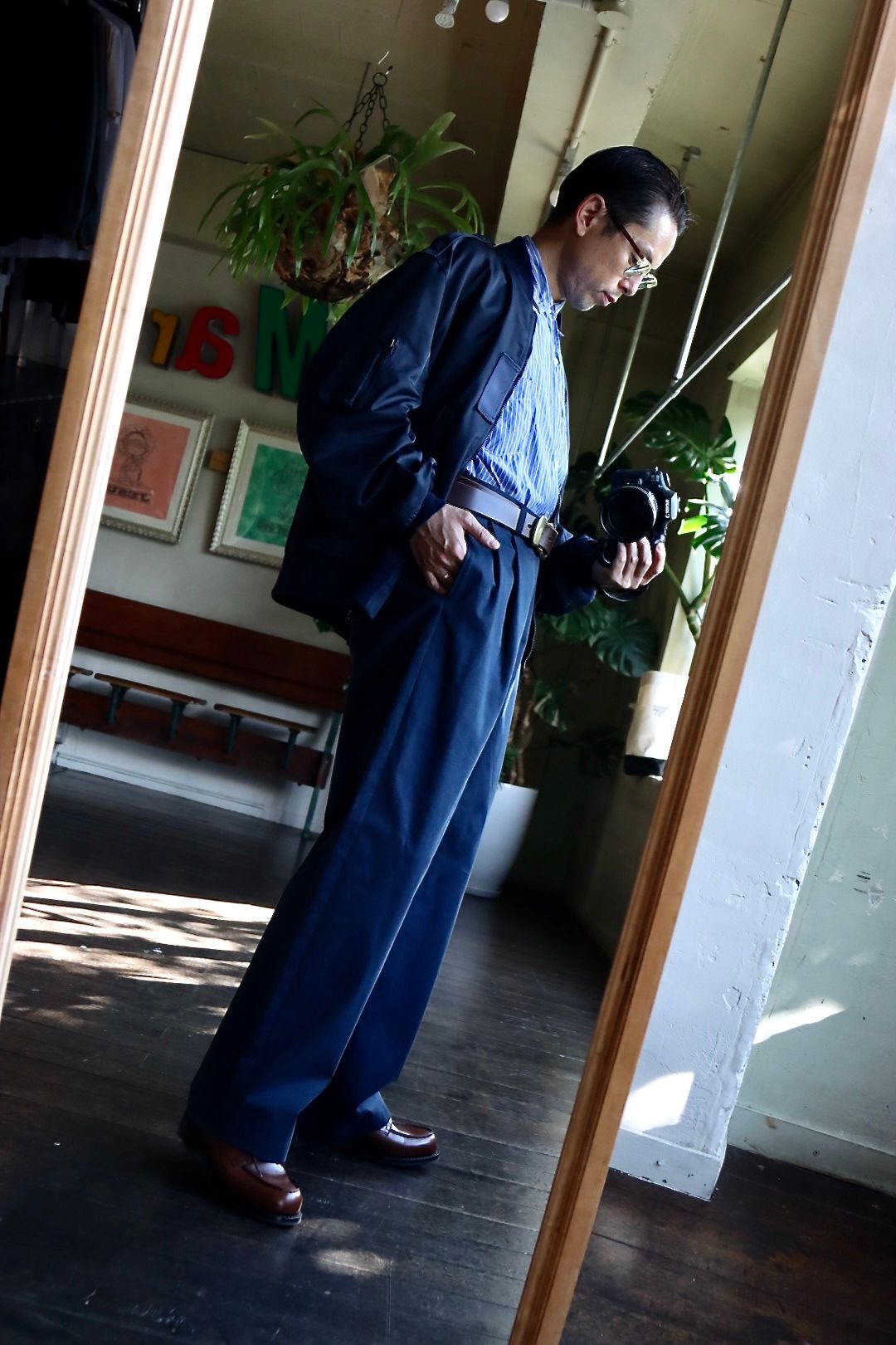 CIOTA 22FW L-2Aフライトジャケット"NVAY"スタイル