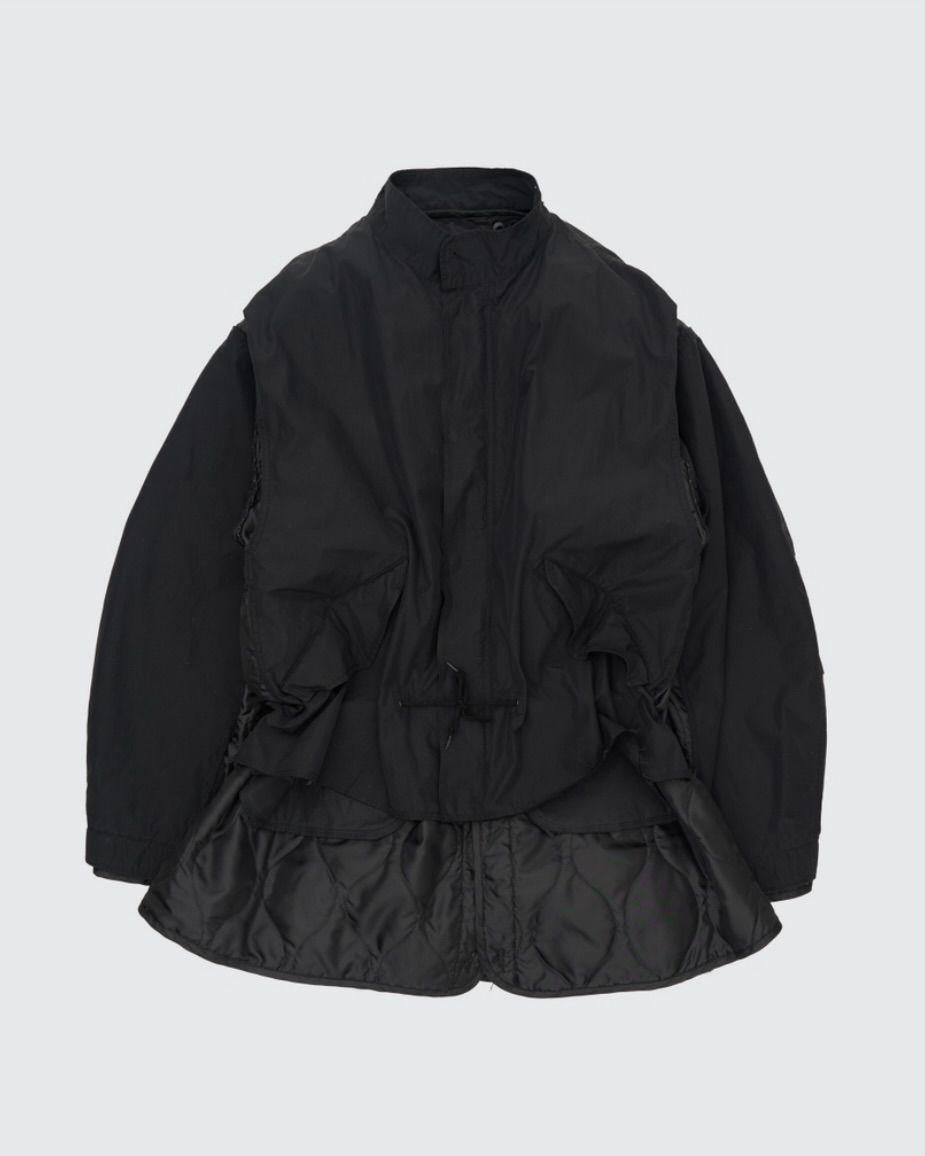 ヨーク 25FW Connected Military Blouson(YK25FW01023B)BLACK☆9月20日(土)発売！