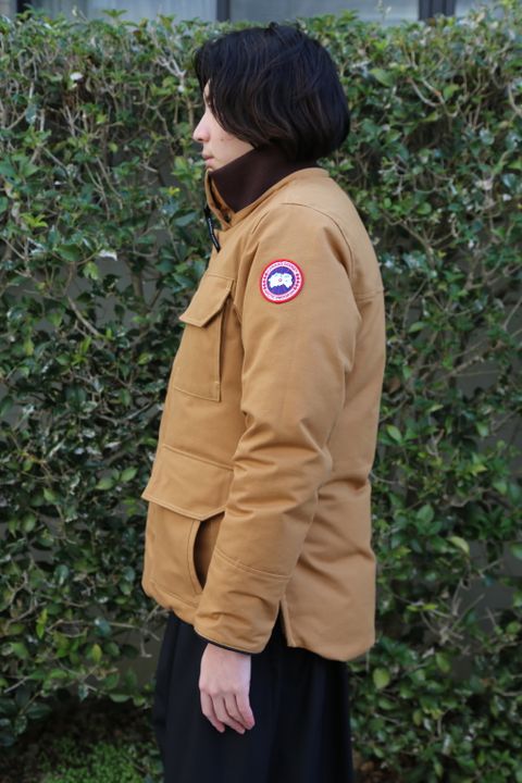CANADA GOOSE×JUNYA WATANABE MANより、綿ダックコラボレーションダウンジャケット "BROWN" style.2020.12.5