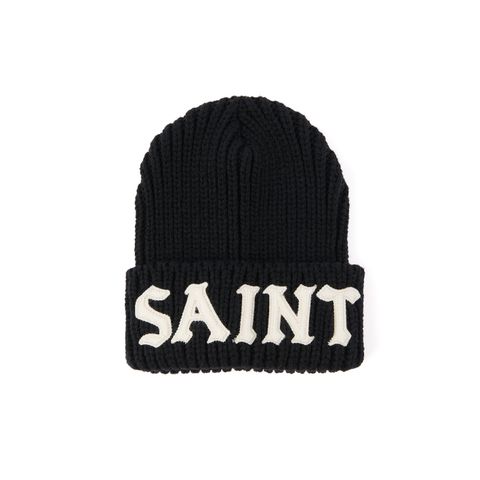 セントマイケル 26AW SAINT KNIT CAP(SM-MK1-0000-078)BLACK☆10月10日(土)発売！