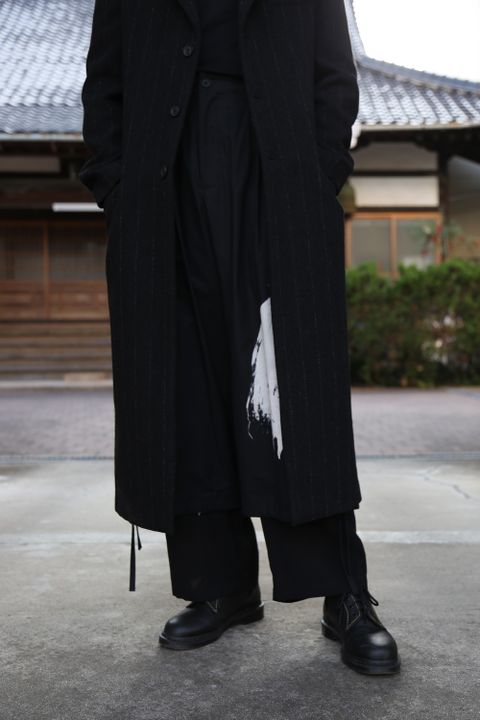 Yohji Yamamoto pour Homme 2020AW W-内田すずめ漢字1216ジャケット(HR-J26-849) style.2020.11.15.