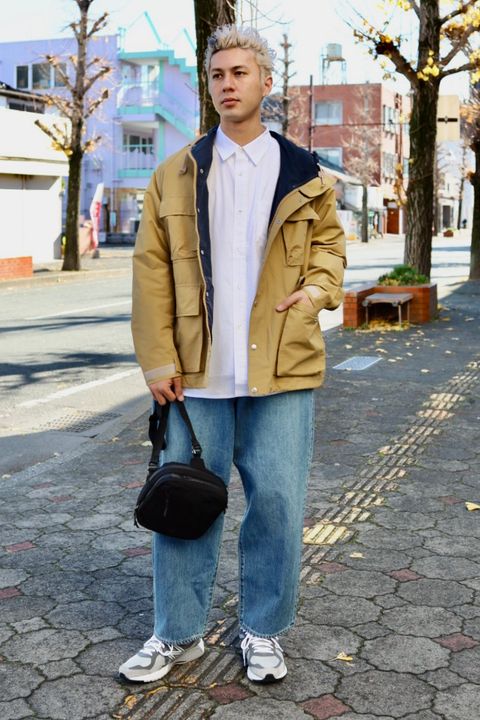 FreshService N/C GROSGRAIN MOUNTAIN PARKA MARKスタイル