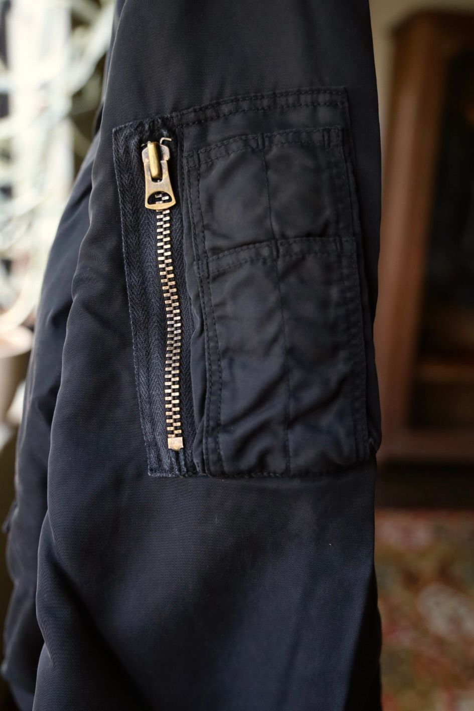 BOW WOW 25FWバウワウ ジャケットL-2B FLIGHT JACKET AGED(BW252-L2FJ) AGED BLACK