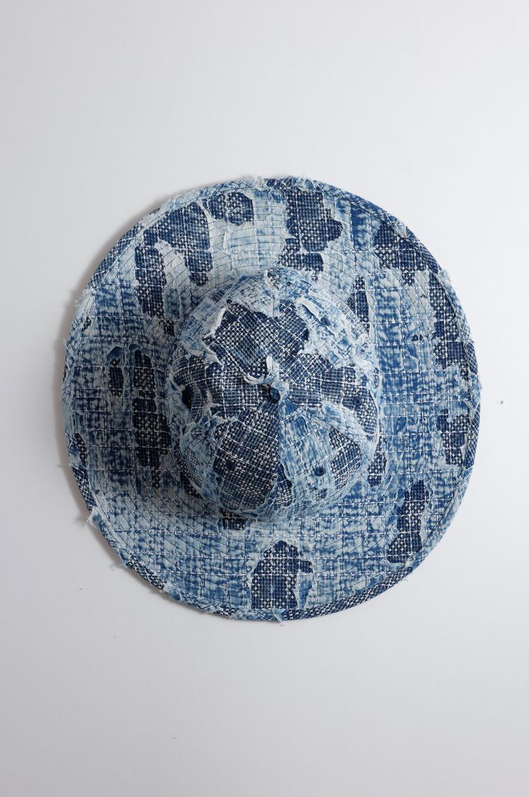ファンダメンタル ハット <NEWERA> FITTED LONG BRIM HAT(FA25/SPNE11)INDIGO