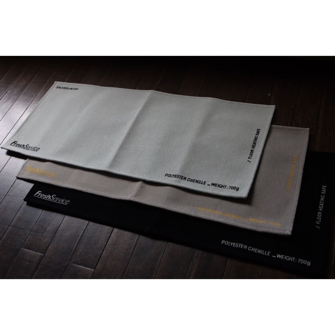 FRESH SERVICE フレッシュサービス ラグ ブランケット FreshService - フレッシュサービス フロアーラグFLOOR RUG(GRAY