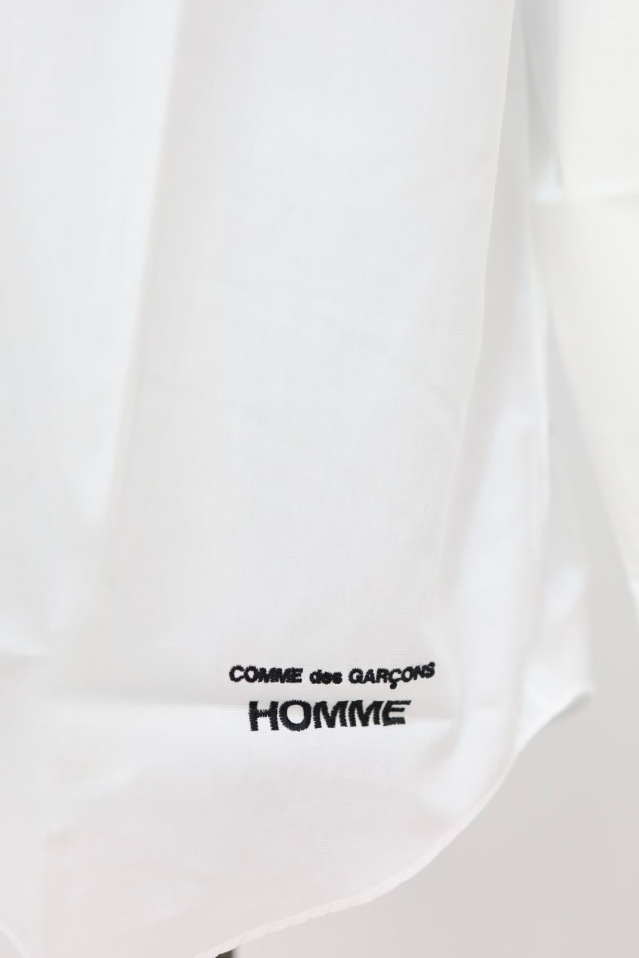 コムデギャルソンオム 綿ブロードL/Sシャツ(HP-B102-051)WHITE☆2月6日(金)発売！