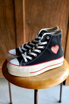プレイコムデギャルソン PLAY CONVERSE CHUCK TAYLOR(AZ-K124-001-1)BLACK