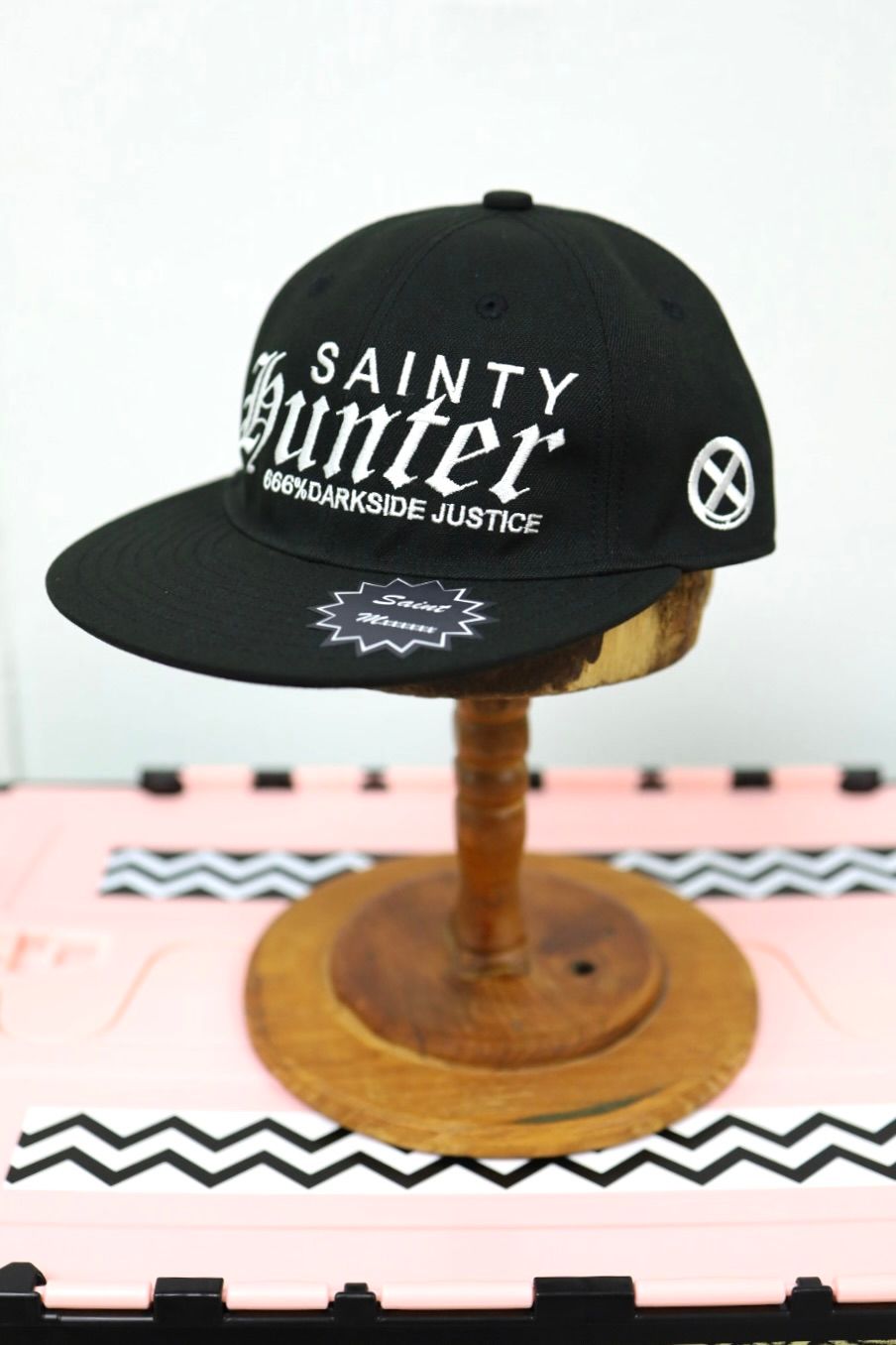 セントマイケル 26SS  SAINTY HUNTER BH_ CAP(SM-MK8-0000-C35)BLACK☆4月29日(水)発売！
