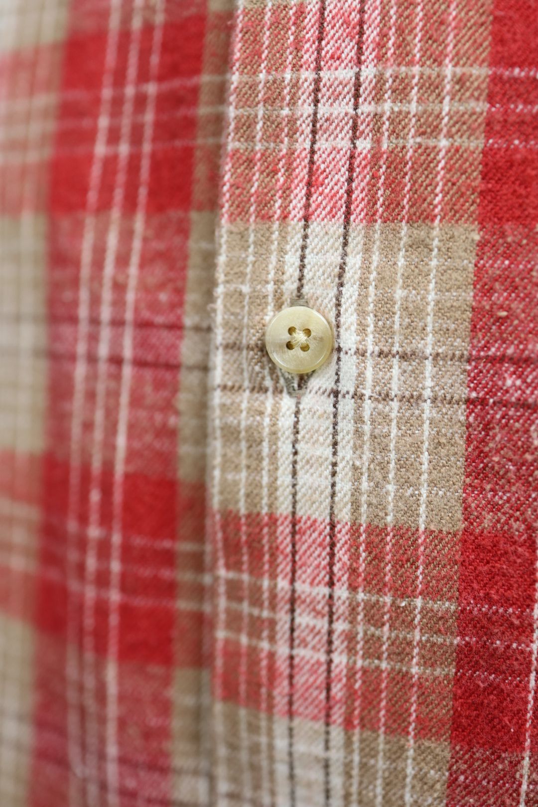 アプレッセ 2026 STYLE1 Vintage Cotton Silk Nep Twill Check Shirts (26SAP-02-06)RED☆1月24日(土)発売！
