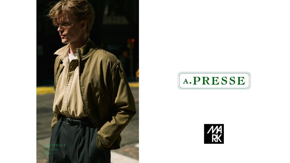 A.PRESSE 2024 Style2 5th 新作デリバリー 8月24日(土)発売！ (店頭11:00、オンライン12:00発売)