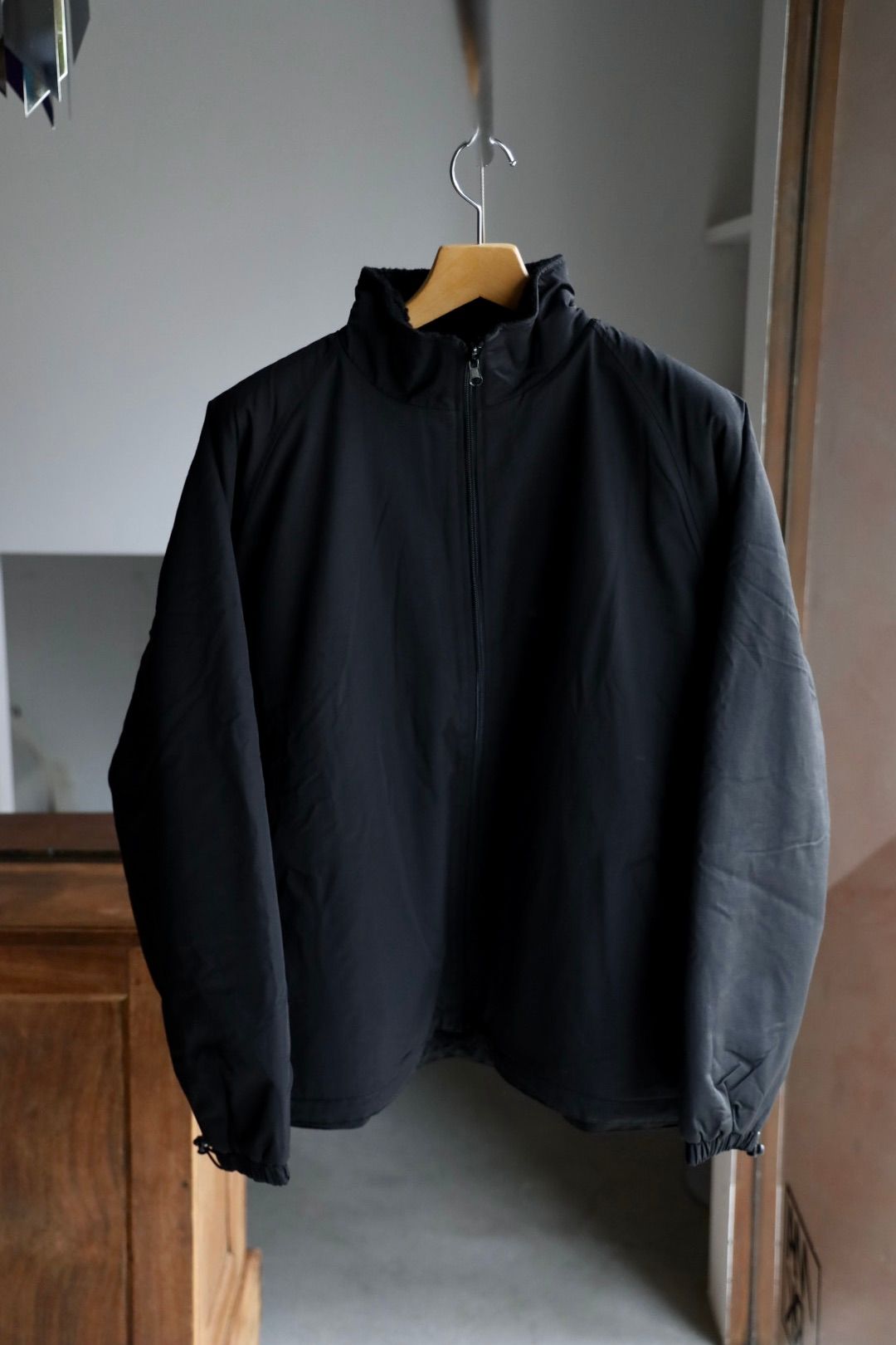 イズネスミュージック 25AW DUB REVERSIBLE FLEECE JACKET (IMP6_26_DBJK01)BLACK☆新作発売！