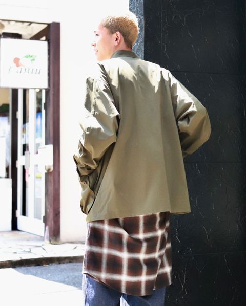 blurhms ブラームス 23FW Pe/Ny Combat Tropical Jacketスタイル