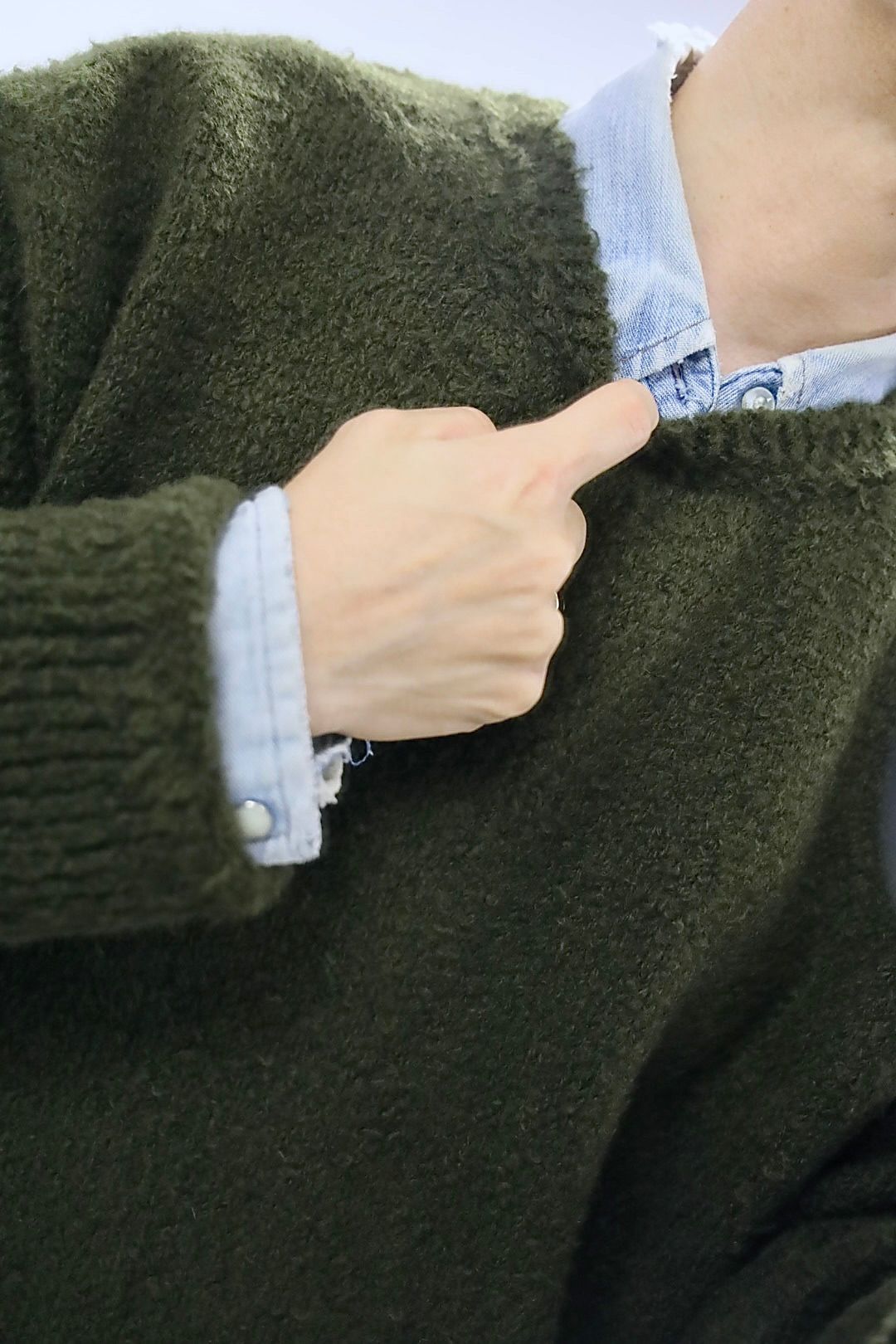 アプレッセ 2025 STYLE2 Cashmere Mole Yarn Pullover Sweater(25AAP-03-20)KHAKI☆10月25日(土)発売!