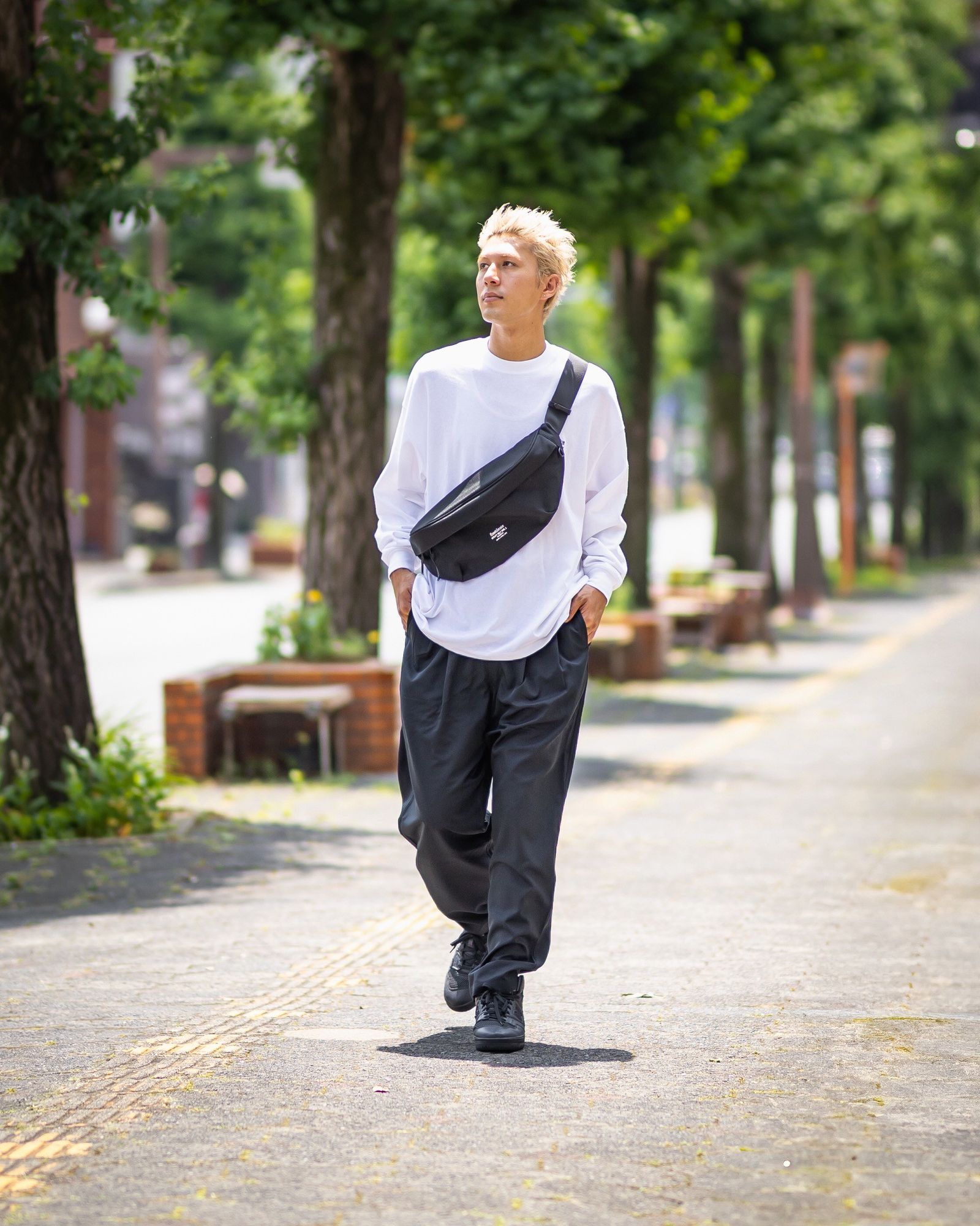 フレッシュサービス COOLFIBER TWO TUCK EASY PANTS COOLFIBER TWO TUCK EASY PANTS – FreshService® official site
