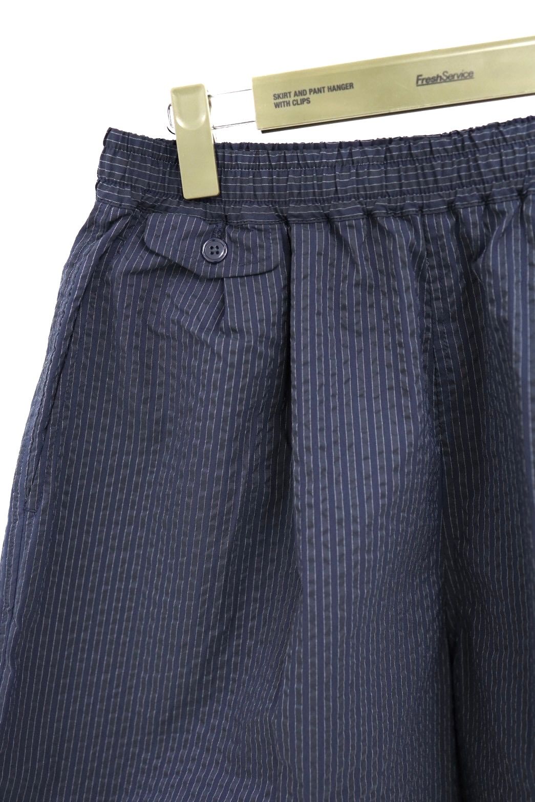 フレッシュサービス SEERSUCKER EASY SHORTS (FSC261-40229)NAVYxBLACK