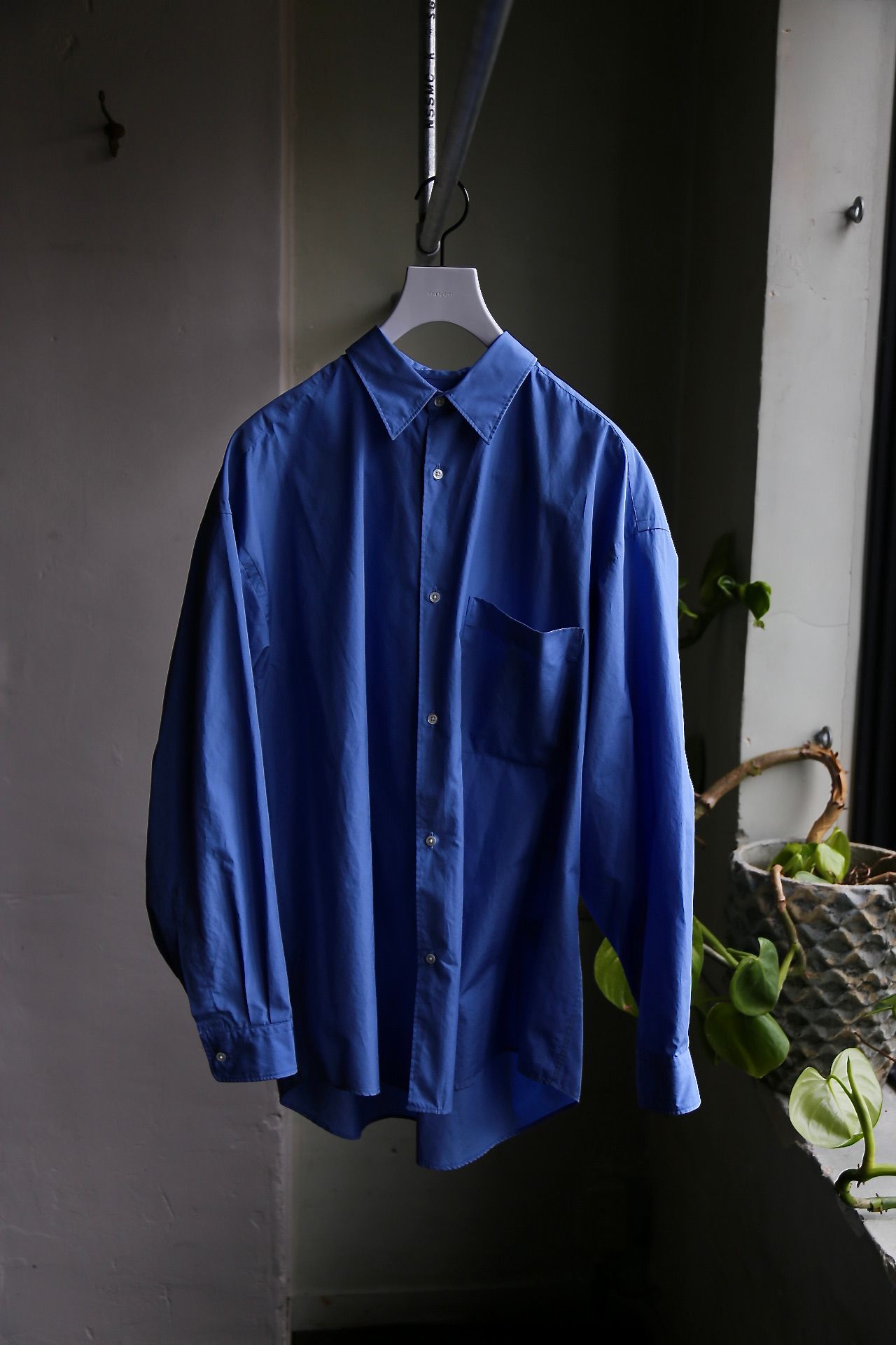 Graphpaper Broad L/S Oversized Regular Collar Shirt