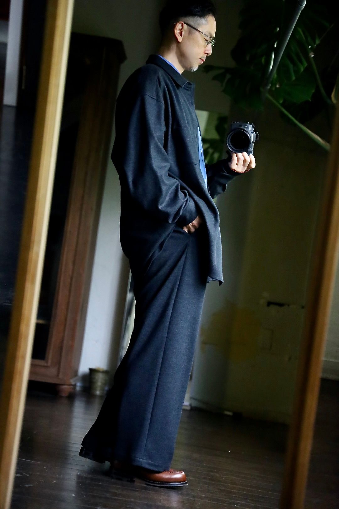 Graphpaper - グラフペーパー 24AW Wool Smooth Flannel Graphpaper - グラフペーパー 24AW Wool Smooth Flannel