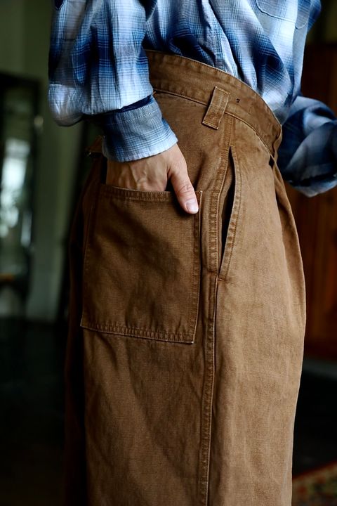 Gurank Railway pants (2554)CAMELスタイル.2025.10.13.