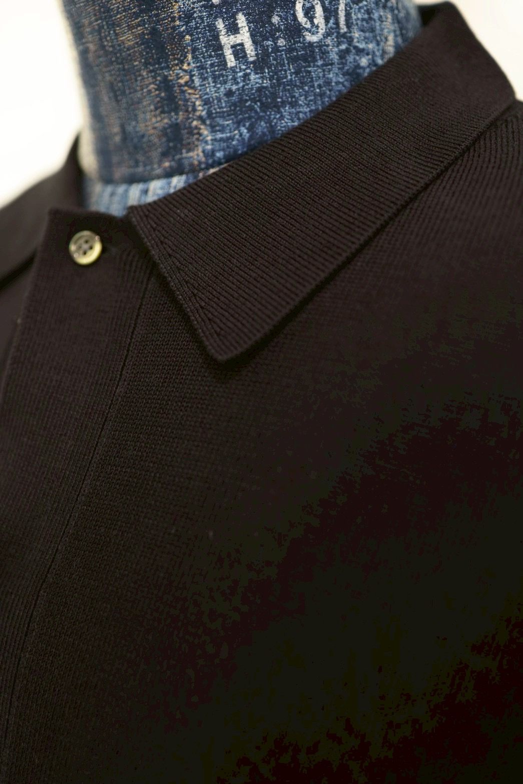 グラフペーパー26SS Suvin High Gauge Knit Oversized L/S Shirts (GU261-80263B)BLACK☆1月17日(土)発売！