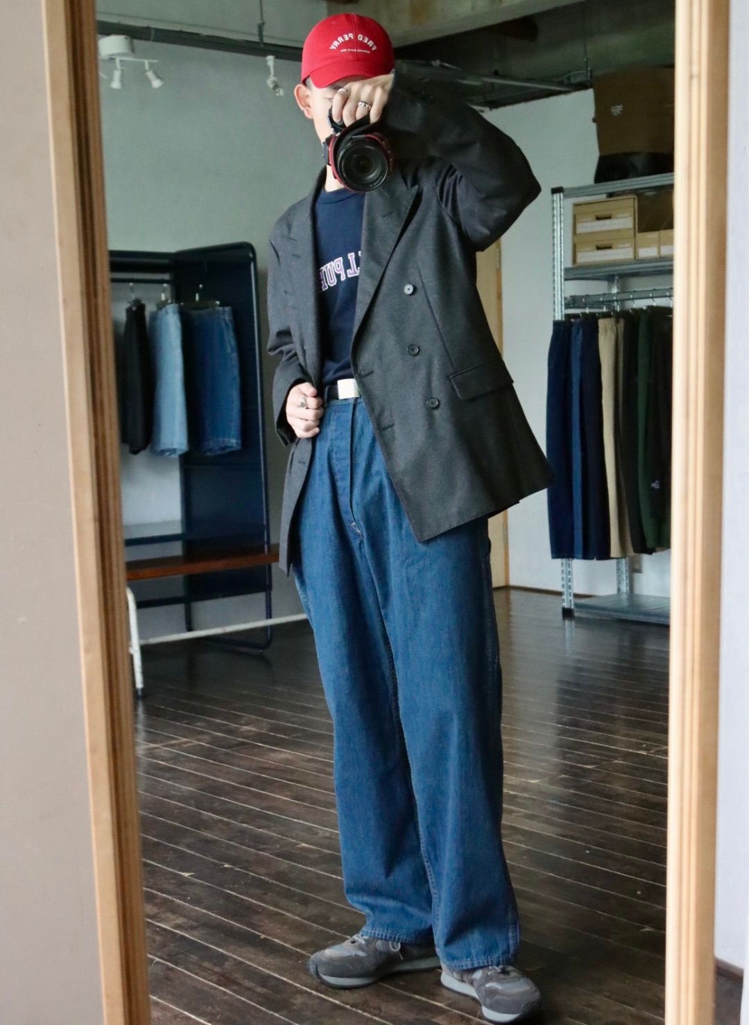 A.PRESSE アプレッセ 2023 Style2 Double Breasted Jacketスタイル
