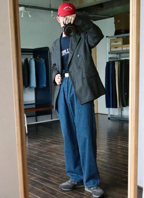 A.PRESSE アプレッセ 2023 Style2 Double Breasted Jacketスタイル