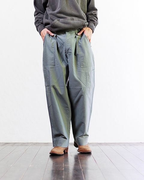 LASTMAN PRINTED CREW NECK "WANTED" スタイル