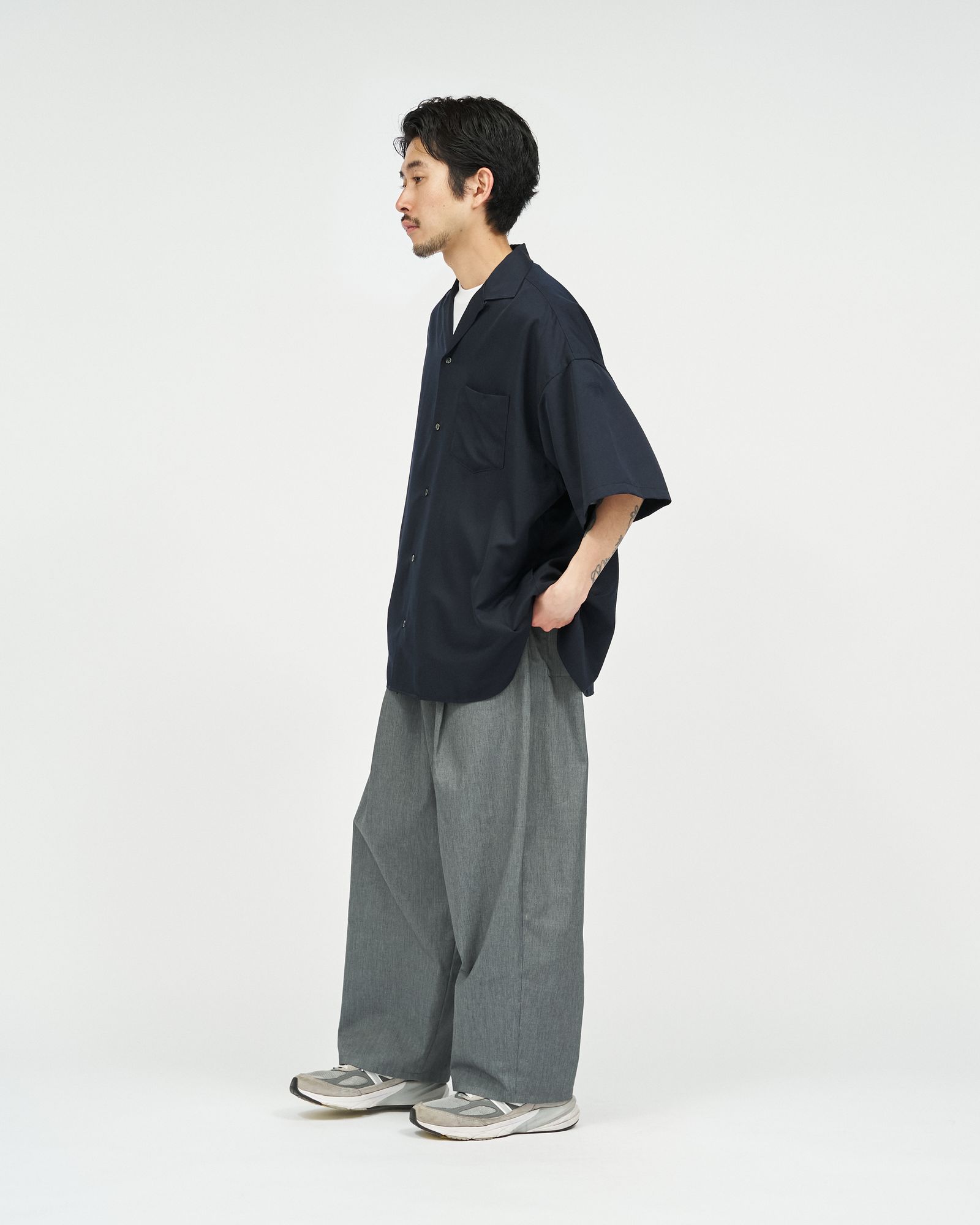 フレッシュサービス 26SS CORPORATE WIDE EASY PANTS(FSC262-40014B)H.GRAY☆5月30日(土)発売！