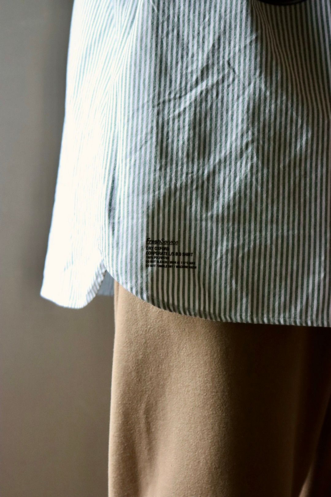 FreshService フレッシュサービス 23AW DRY OXFORD CORPORATE L/S B.D. SHIRTスタイル
