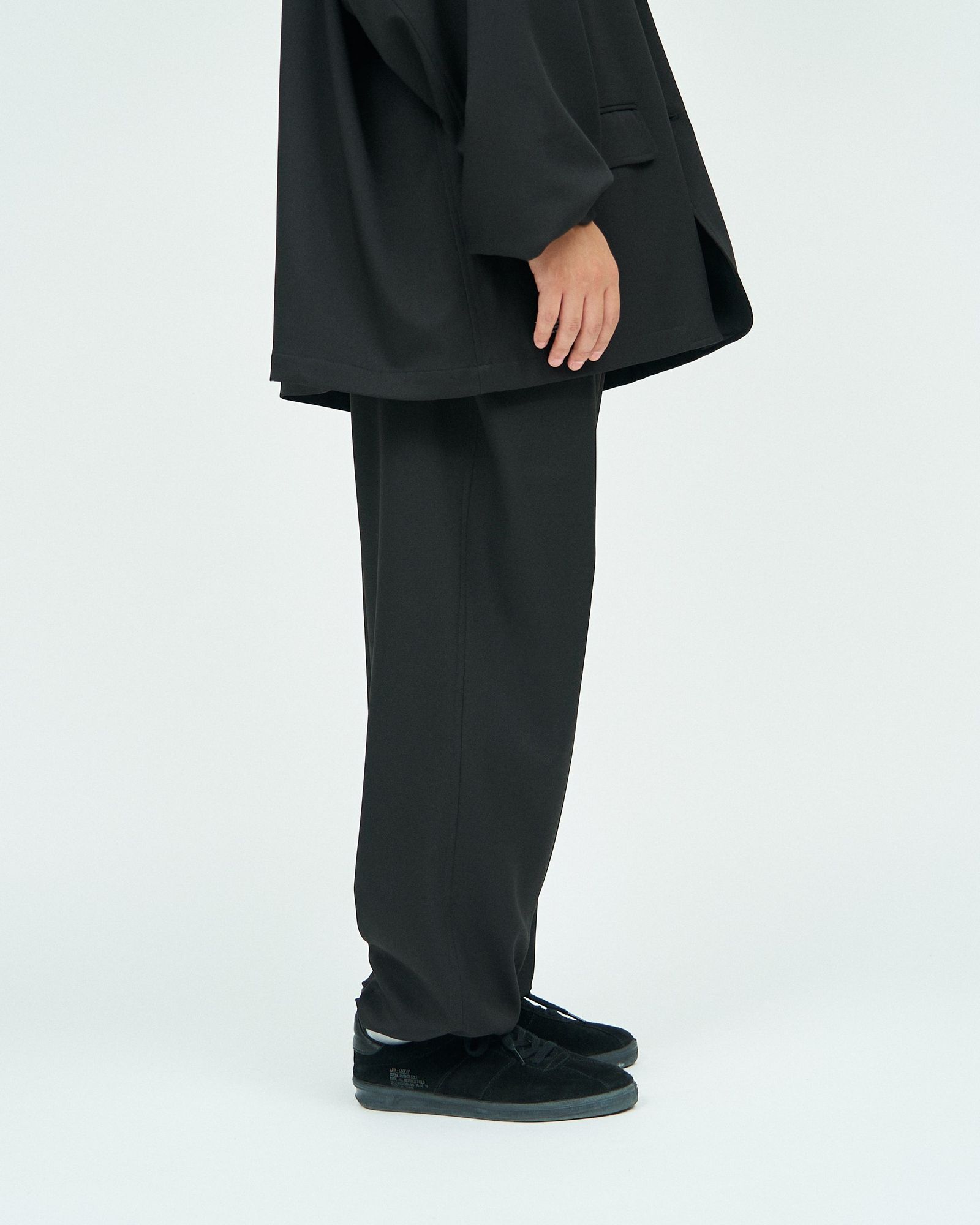 フレッシュサービス WOOLY TWILL TROUSERS(FSC243-40178)BLACK