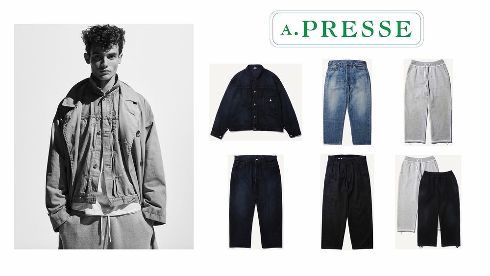 A.PRESSE 2025 Style1 3rdデリバリー 12月21日(土)発売！ (店頭11:00、オンライン12:00発売)